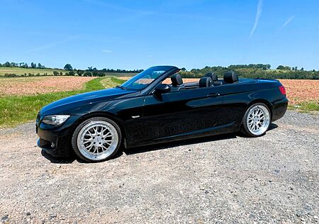 BMW 335i Cabrio - e93 M-Paket Schwarz 19 Zoll