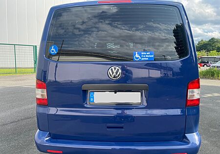 VW T5 Transporter Volkswagen Behindertengerecht Selbstfahrer Handgas/Bremse