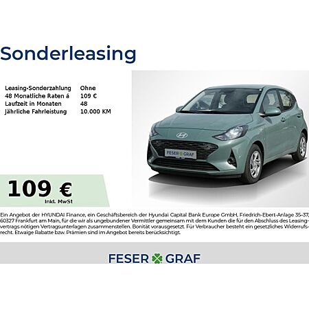 Hyundai i10 leasen