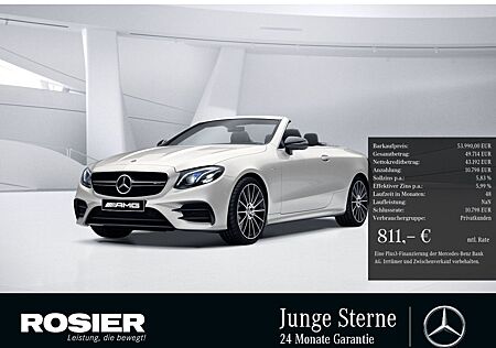 Mercedes-Benz E 53 AMG 4M+ Cabrio Distr Distr HUD Burmester
