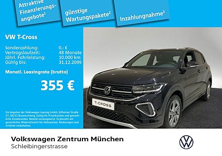 VW T-Cross Volkswagen 1.0 TSI R-Line IQ.Light IQ.Drive ParkAss