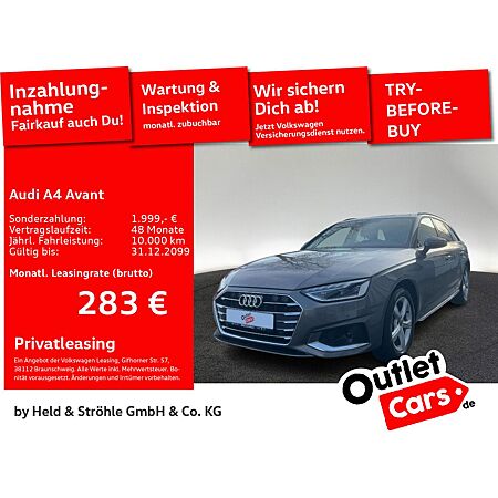 Audi A4 leasen