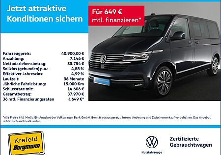 VW T6 Transporter Volkswagen T6.1 Transporter Multivan 2.0 TDI Multivan Gener