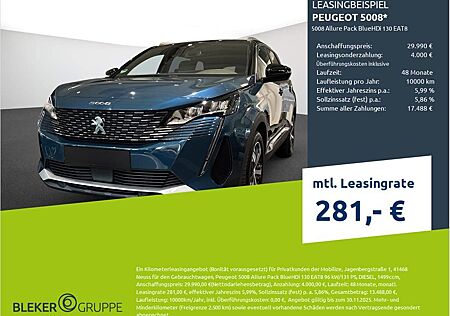 Peugeot 5008 Allure Pack BlueHDi 130 EAT8