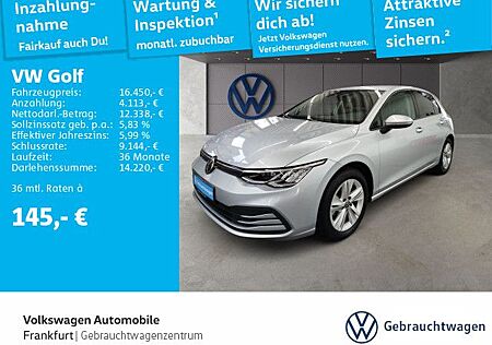 VW Golf Volkswagen VIII 1.5 TSI Life Navi ACC LED FrontAssist