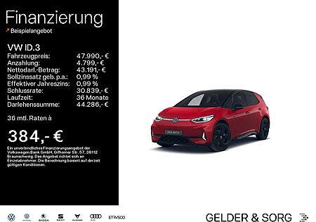 VW ID.3 Volkswagen GTX Performance RFK*HuD*Pano*H&K*DAB+*Navi