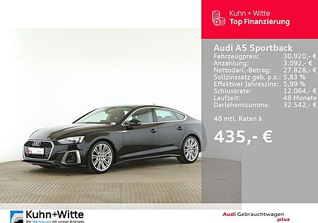 Audi A5 Sportback 40 TFSI S line *RFK*SHZ*MMI-Plus*