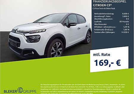 Citroën C3 PureTech 83 Shine Pack