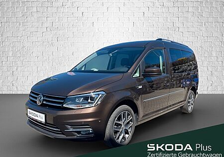 VW Caddy Volkswagen Maxi Highline TDI DSG 7Sitzer Standh AHK