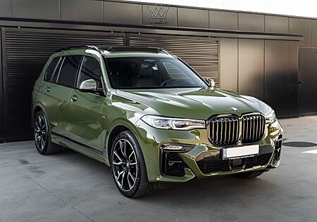 BMW X7 gebraucht kaufen BMW X7 xDrive40d Individual Urban Green Alcantara