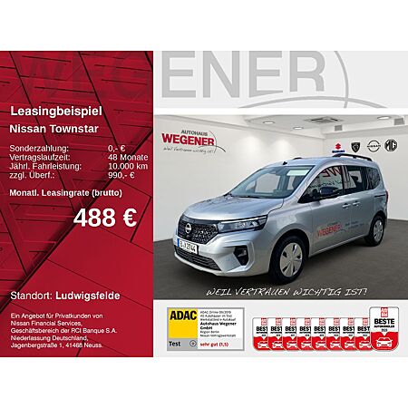 Nissan Townstar leasen