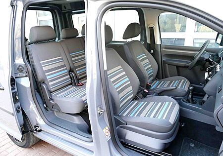 VW Caddy Volkswagen 5-SITZE ° Benzin/CNG-GAS ° EcoFuel°TÜV NEU