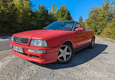 Audi Cabriolet 80 2,3l 5 Zylinder Cabrio Oldtimer Rot