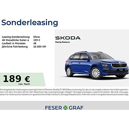 Skoda Kamiq leasen