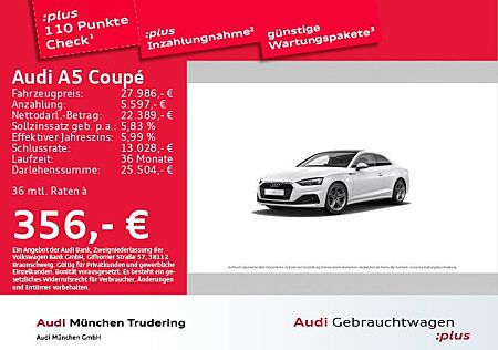 Audi A5 Coupé 35 TFSI Matrix Infotainment-Paket