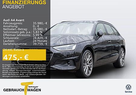 Audi A4 Avant 40 TFSI BUSINESS AHK LED KAMERA LM19