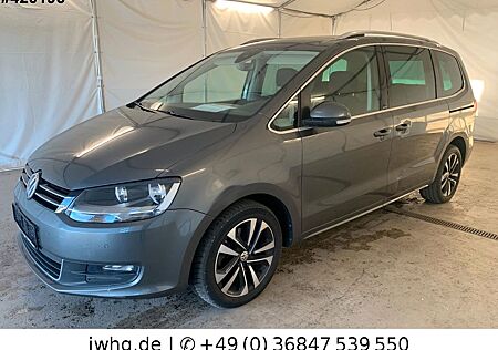 VW Sharan Volkswagen United DSG /-SITZER NAVI/ACC/AHK/17"
