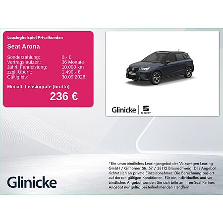 Seat Arona leasen