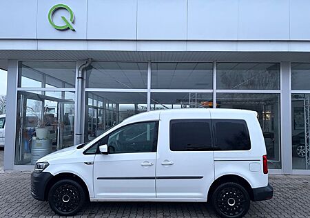 VW Caddy Volkswagen 2,0TDI 5-Sitzer+Standheizung+Navi