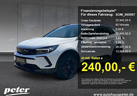 Opel Grandland X Grandland 1.2 Turbo GS Line Klimaautomatik Alcan