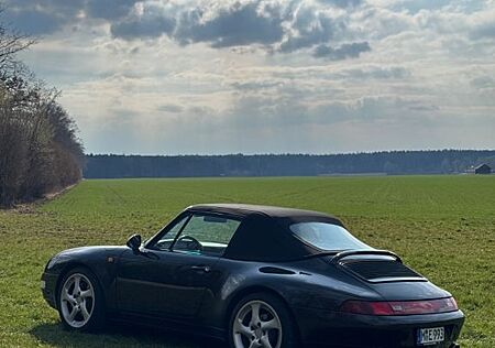 Porsche 993 Carrera 4 Cabriolet Scheckheft / Wertanlage