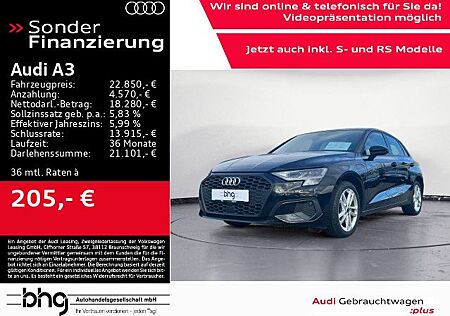 Audi A3 40 TFSIe Sportback S tronic