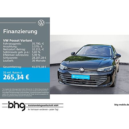 VW Passat Variant leasen