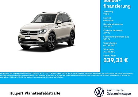 VW Tiguan Volkswagen 2.0 ELEGANCE AHK 360°CAM ACC LM18 NAVI