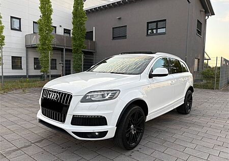 Audi Q7 3.0 TDI *S-LINE + * PANO * 7 SITZER * VOLL *