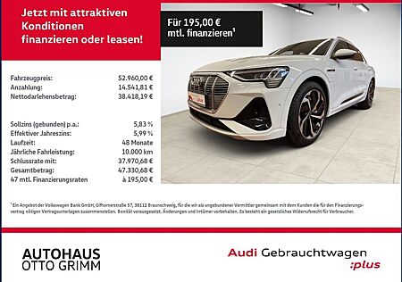 Audi e-tron 55 quattro S line Matrix