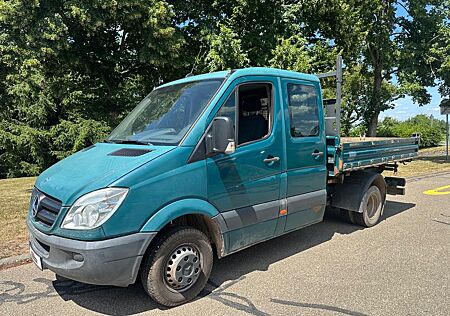Mercedes-Benz Sprinter 513 CDI DoKa *Meiler Kipper*5000KG*AHK