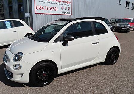 Fiat 500 C Sport 1,2 69 PS Weiss Dach Schwarz