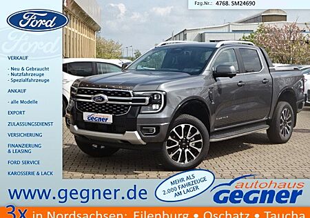 Ford Ranger 3.0L Platinum DoKa AT el.Rollo AHK 360Kam