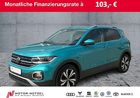 VW T-Cross Volkswagen 1.0 TSI STYLE LED+NAVI+ACC+RFK+APP+DAB