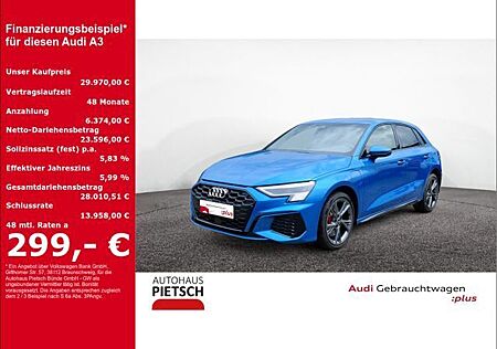 Audi A3 Sportback 45 TFSIe S line Matrix ACC Navi