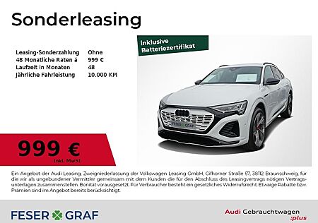 Audi Q8 Sportback S line 55 e-tron quattro NP: 124.89
