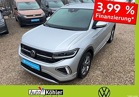 VW T-Cross Volkswagen R-Line TSi DSG AHK Rückfahrkamera SpurH