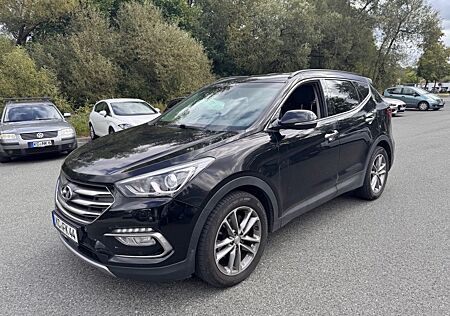 Hyundai Santa Fe blue 2.2 CRDi Premium 4WD Automatik...