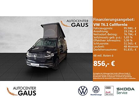 VW T6 California Volkswagen T6.1 California Ocean Aufstelldach 2,0 l 150 kW