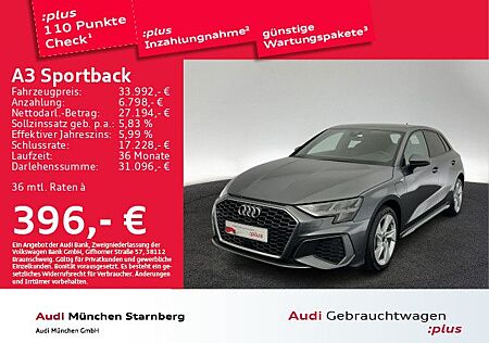 Audi A3 Sportback 40 TFSI e S tronic 2x S line AHK/Na