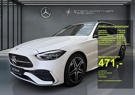 Mercedes-Benz C 200 T AMG+NIGHT+PANO+AHK+KAMERA+AMBIENTE