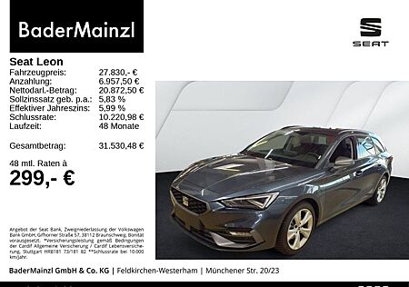 Seat Leon ST 1.5 eTSI DSG FR Navi Kam. SHZ Matrix ACC