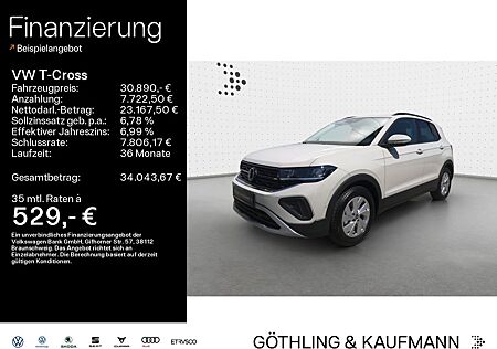 VW T-Cross Volkswagen Life 1.0 l TSI OPF 85 kW (116 PS ) 7-Gan