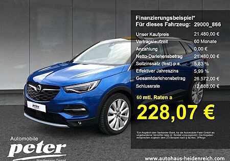 Opel Grandland X gebraucht kaufen Opel Grandland X 2.0 120Jahre+NAVI+LED