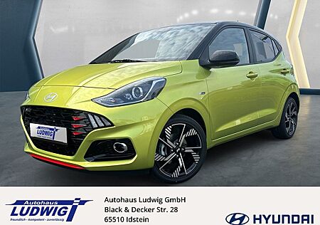Hyundai i10 1,0 Turbo N Line*Dachlackierung*NAVI*Parksen