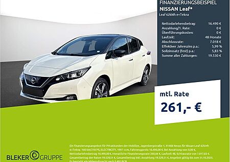 Nissan Leaf 62kWh e+Tekna