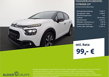 Citroën C3 PureTech 83 Shine Pack