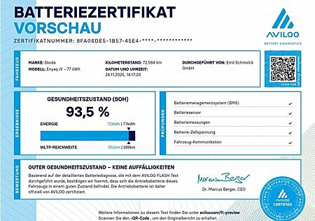 Skoda Enyaq iV 80 MATRIX LED ACC PDC DAB WÄRMEPUMPE