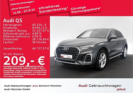 Audi Q5 gebraucht kaufen Audi Q5 40 TDI qu. S tronic 2x S line AHK/Virtual+/Ma