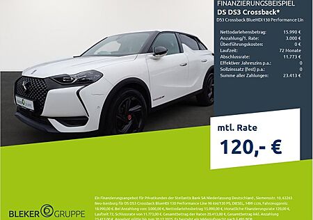 DS Automobiles DS3 Crossback BlueHDi 130 Performance Line